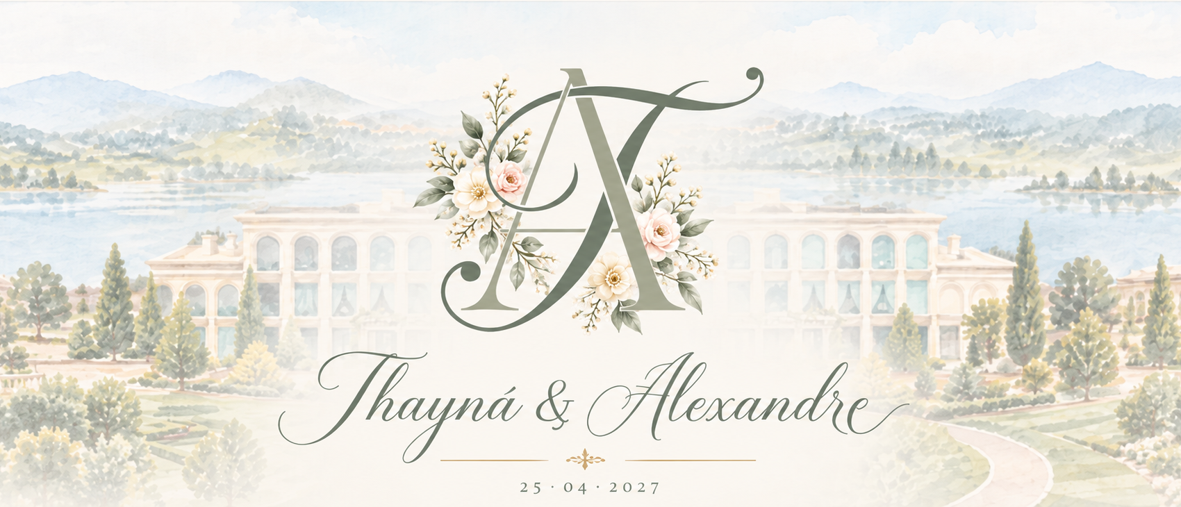 Thayná e Alexandre - 25/04/2027